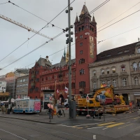 Training (Easy Run) in Basel scenery