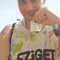 Selfie of Rob Kaper at Aramco Beach Run 2019