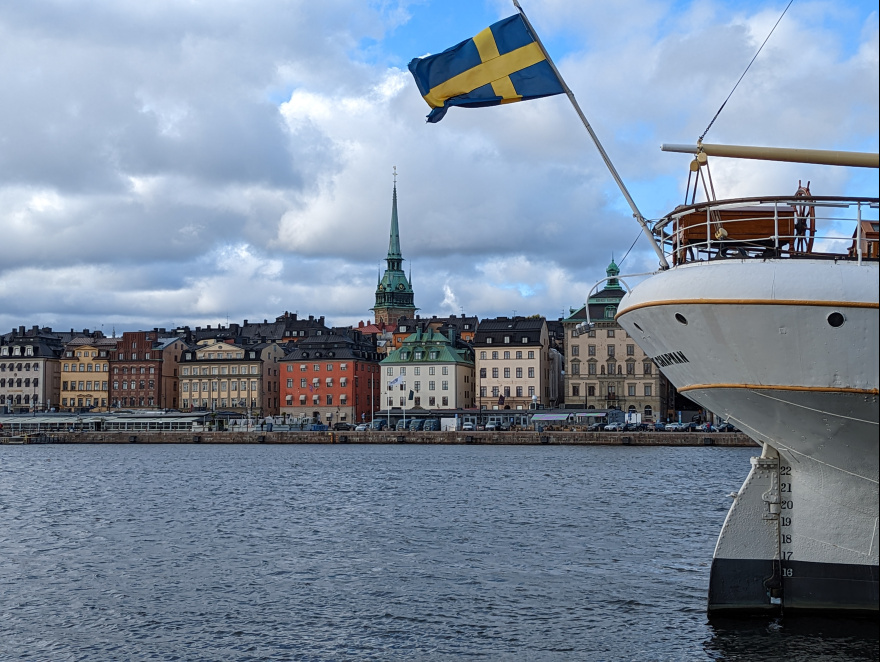 Stockholm Halvmarathon 2022 scenery