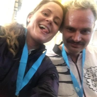 Selfie of Rob Kaper at KLM Urban Trail 2019