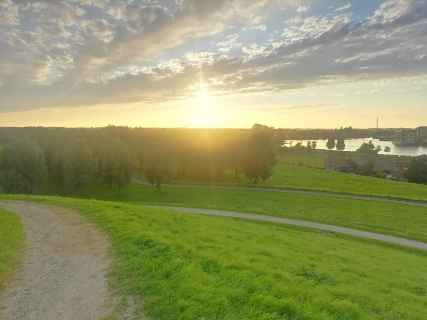 Training Run in Barendrecht scenery