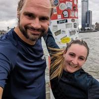 Selfie of Rob Kaper at Training (Easy Run) in Rotterdam
