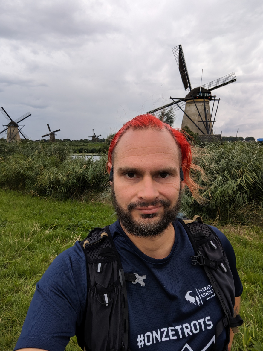 Selfie of Rob Kaper at Training (Easy Run) in Molenlanden