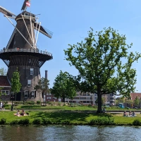 Leiden Halve Marathon 2022 scenery