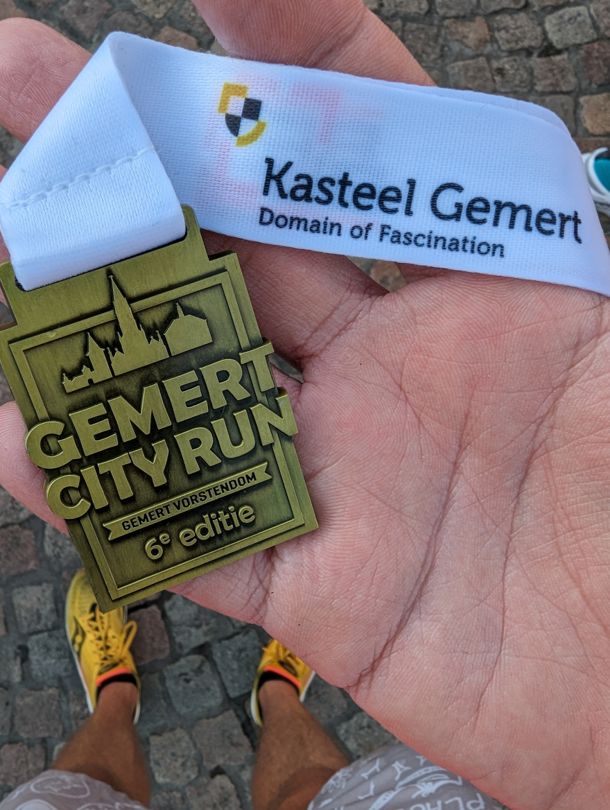 Gemert City Run 2023 medal