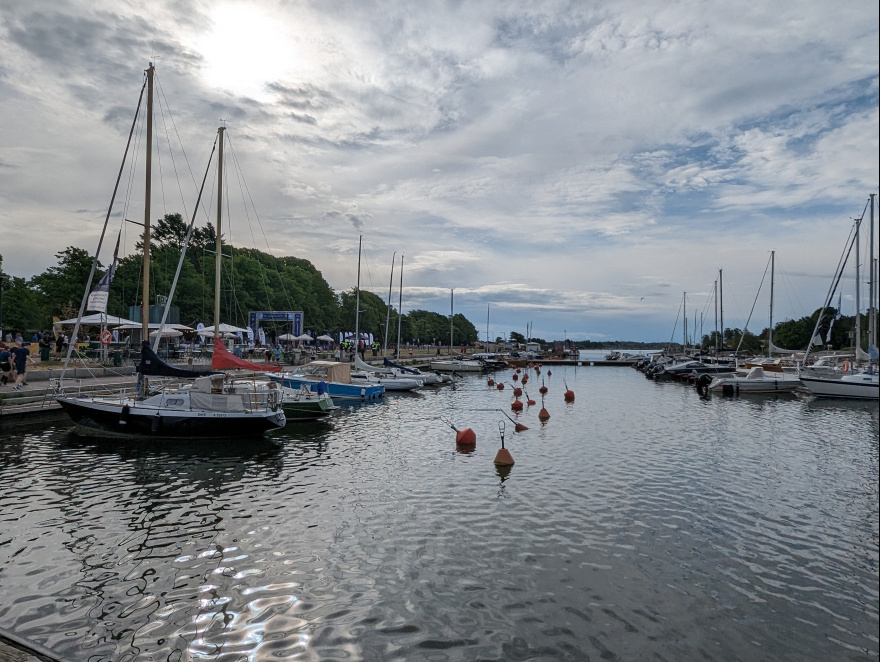 Helsinki Half Marathon 2024 scenery