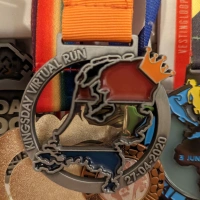 Kingsday Virtual Run 2020 medal