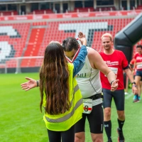 Rob Kaper running PSV Foundation Run 2019