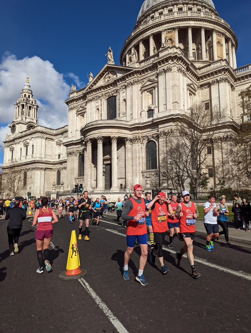 London Landmarks Half Marathon 2022 event impression