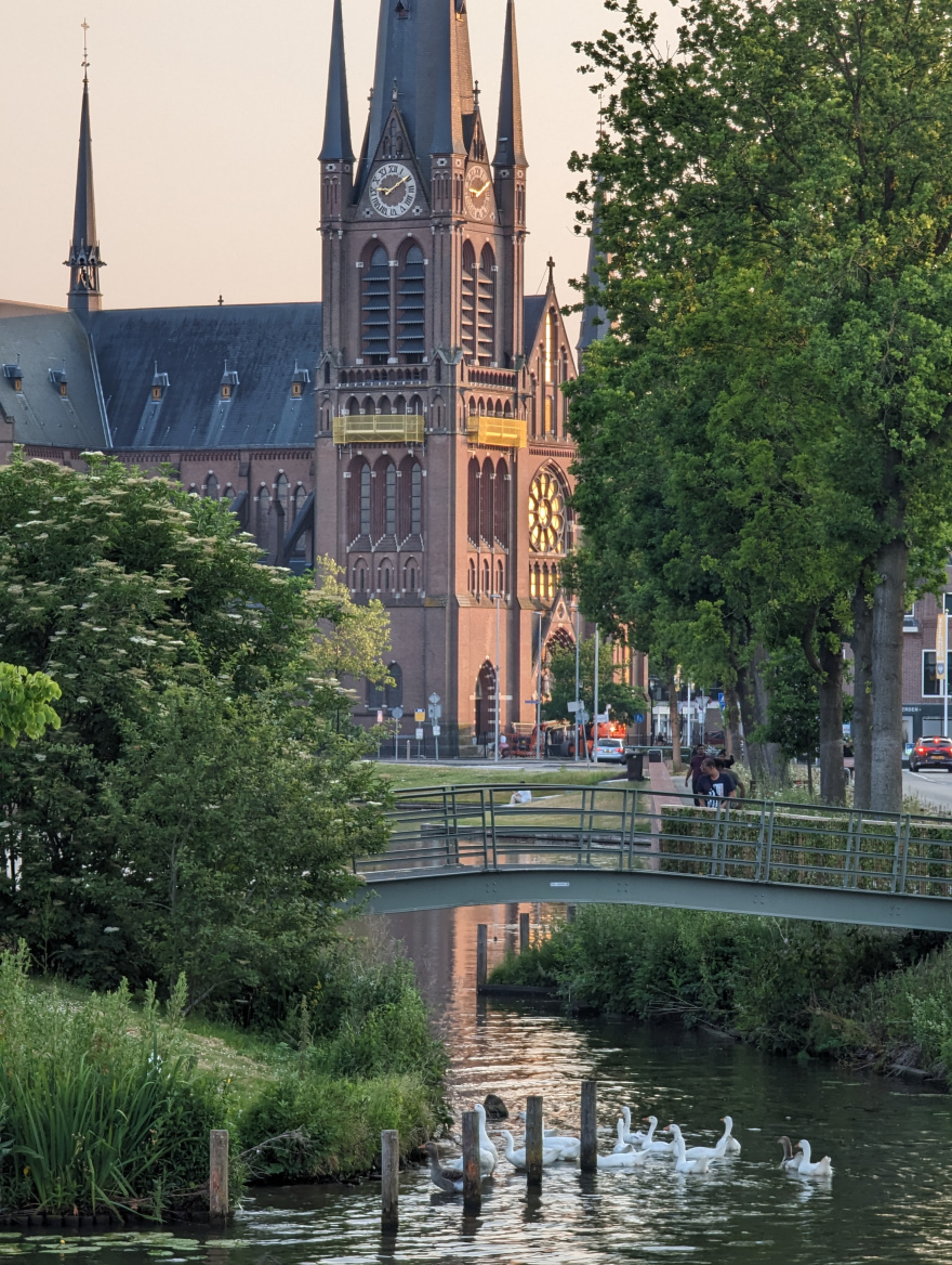 Singelloop Woerden 2023 scenery