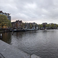 Training (Recovery Run) in Amsterdam scenery