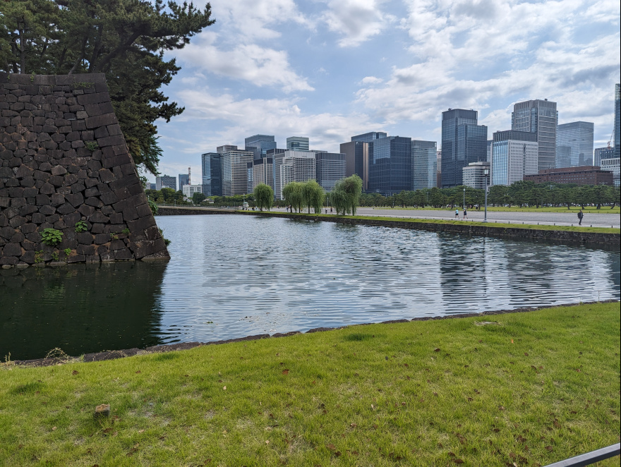 Imperial Palace Marathon 2024 scenery