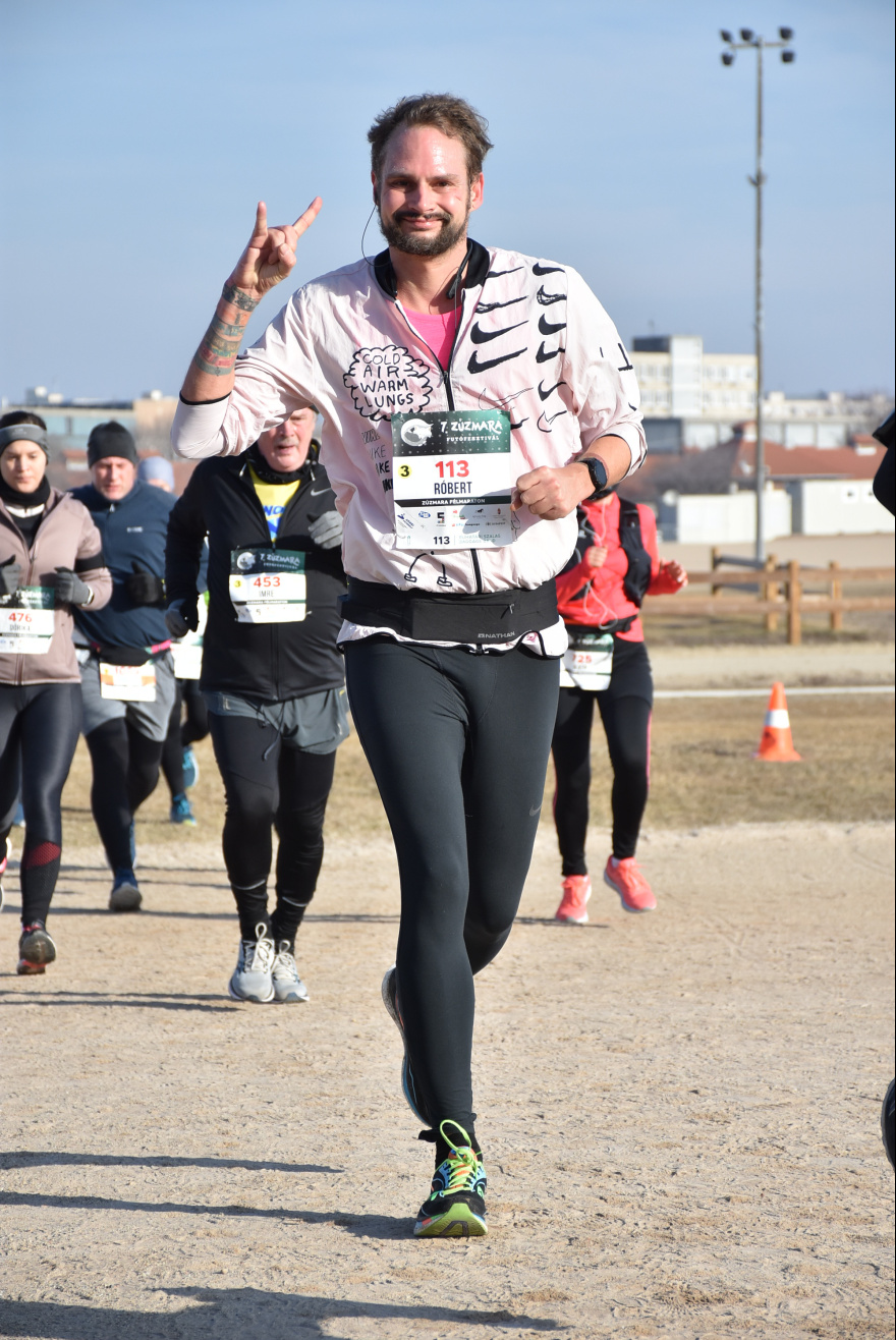 Rob Kaper running Zúzmara Félmaraton és Futófesztivál 2022