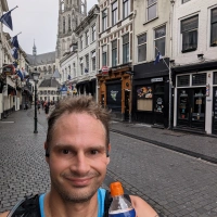 Selfie of Rob Kaper at Virtuele Marathon Breda 2024
