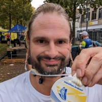 Selfie of Rob Kaper at Halve Marathon Brabant 2023