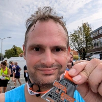 Selfie of Rob Kaper at Dam tot Damloop 2024