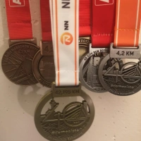 Marathon Rotterdam 2021 medal