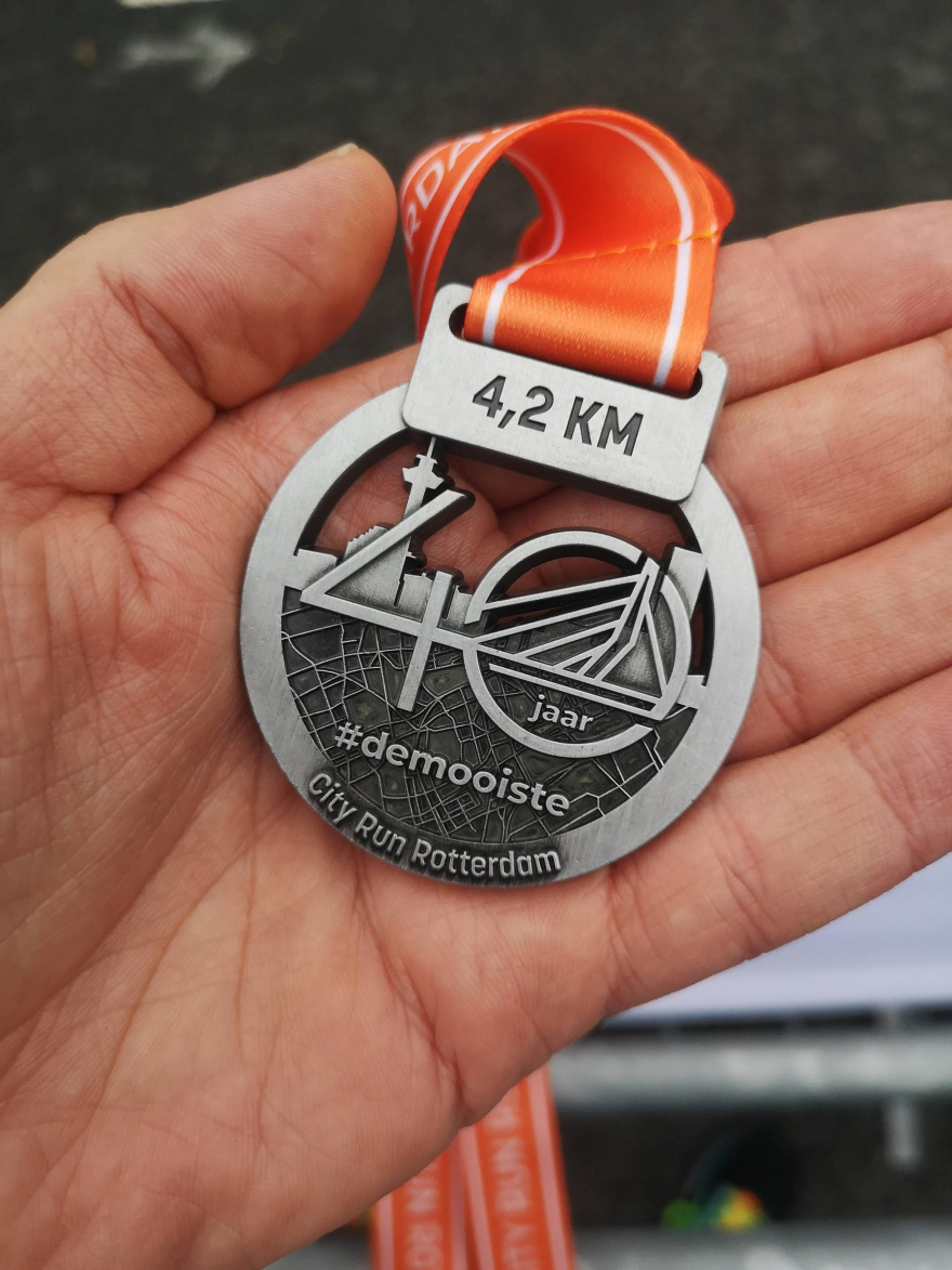 City Run 2021 medal