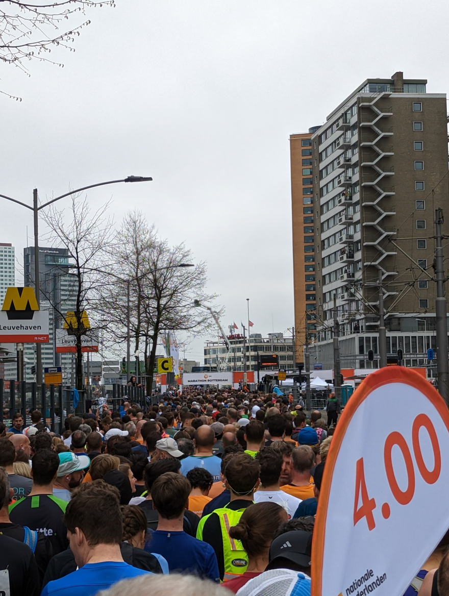 Marathon Rotterdam 2023 event impression