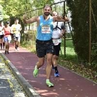 Rob Kaper running Budapest Maraton 2022