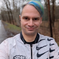 Selfie of Rob Kaper at Kievitloop 2022