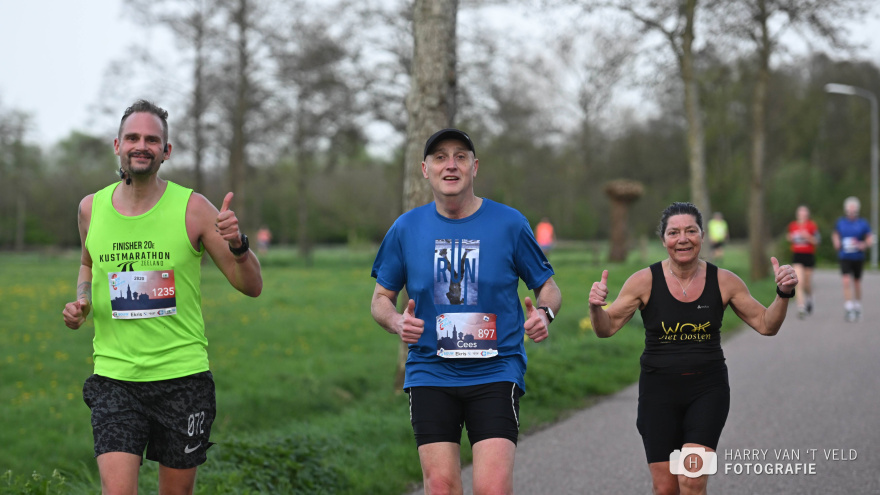 Rob Kaper running Halve van Nijkerk 2024