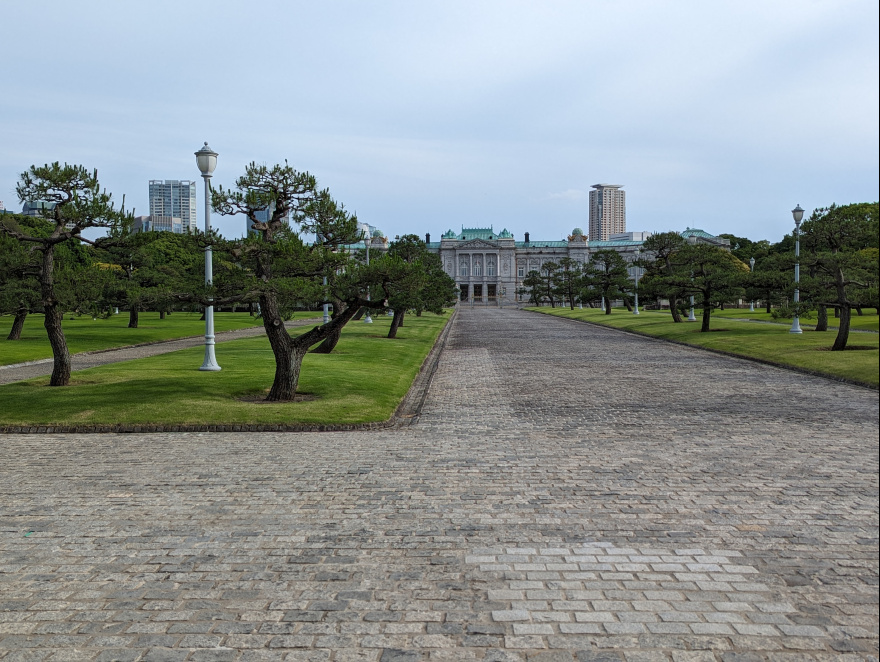 Training (Easy Run) in Minato scenery