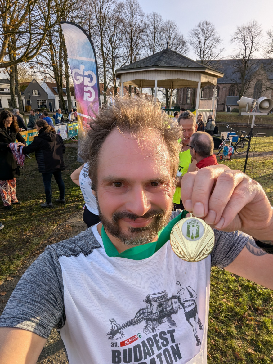 Selfie of Rob Kaper at Grote Zakloop 2024