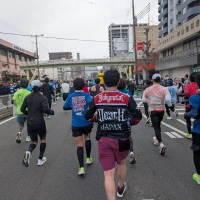 Osaka Marathon 2025 scenery