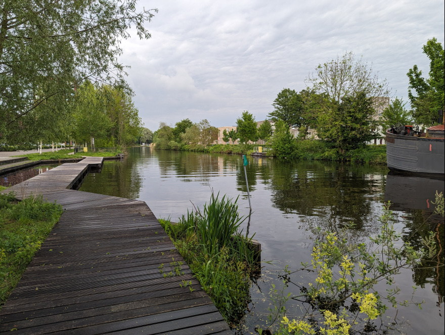 Training (Easy Run) in Tilburg scenery