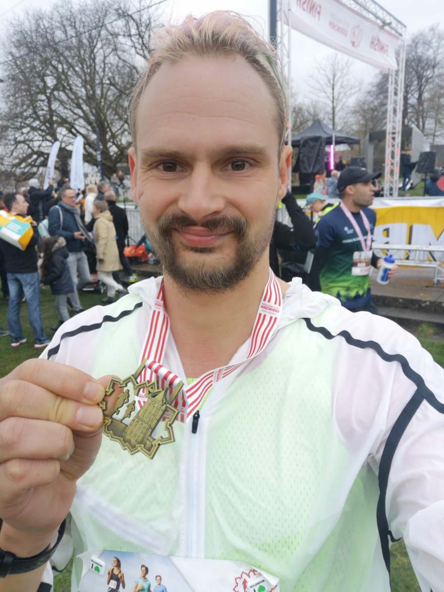 Selfie of Rob Kaper at Vestingloop Gorinchem 2020