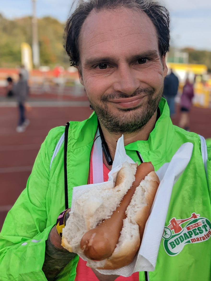 Selfie of Rob Kaper at Halve Marathon Doetinchem 2022