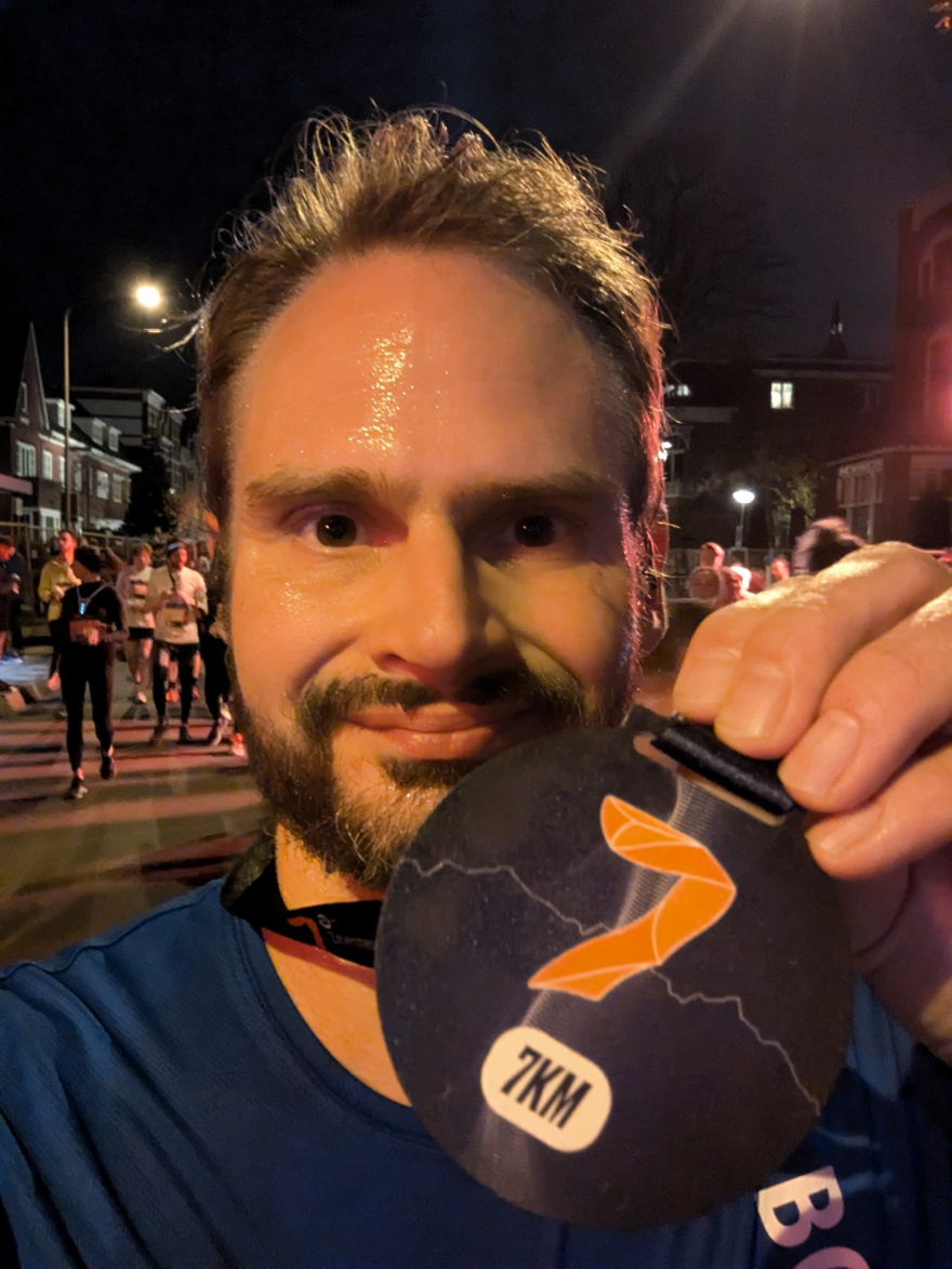 Selfie of Rob Kaper at Zevenheuvelennacht 2024