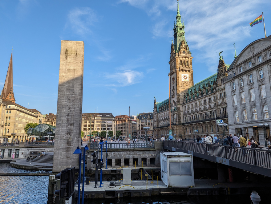 Hamburg Halbmarathon 2023 scenery