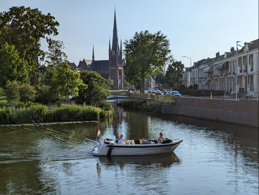 Singelloop Woerden 2023 scenery