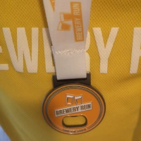 Brewery Run | Run & Collect 2021 medal