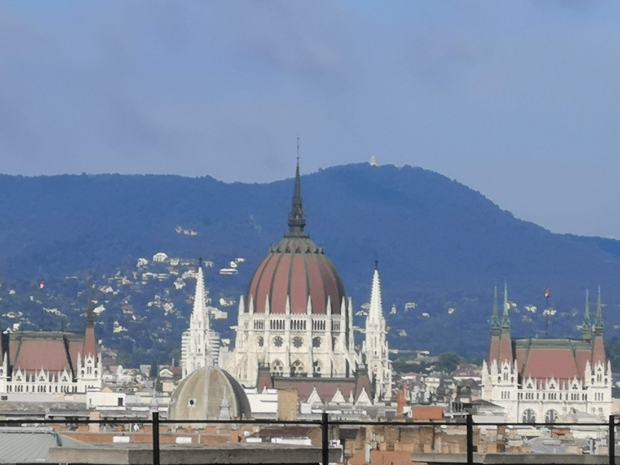 Training (Long Run) in Budapest scenery