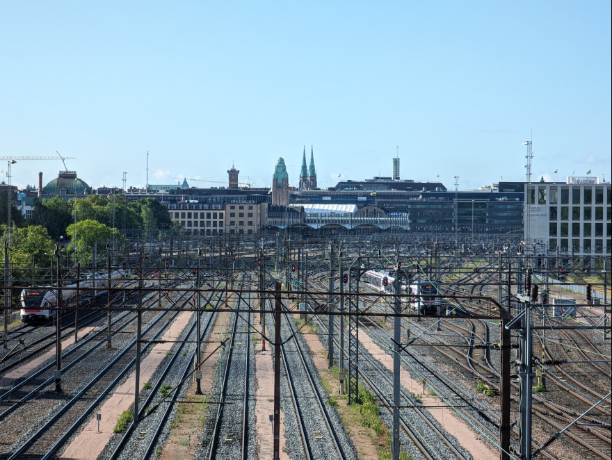 Training (Recovery Run) in Helsinki scenery