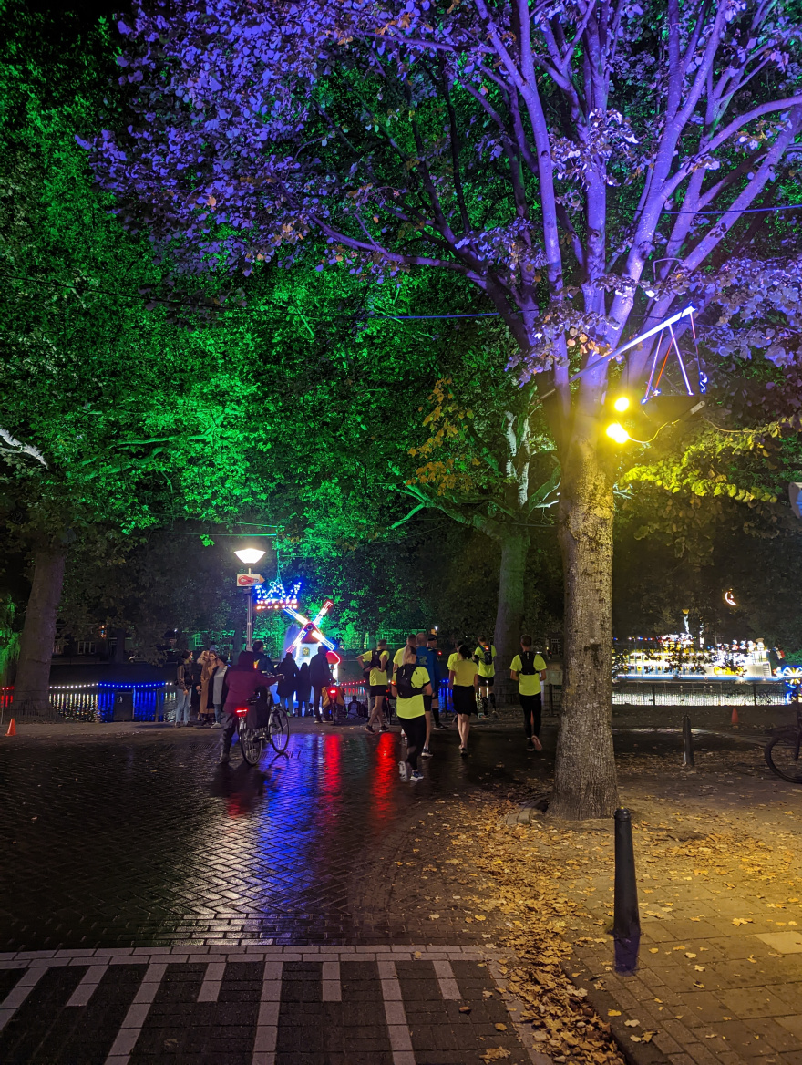 Lichtjesroute Run 2022 event impression