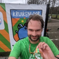 Selfie of Rob Kaper at Kruikenloop 2023
