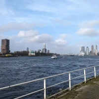 Training (Easy Run) in Rotterdam scenery