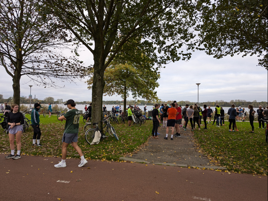 Kralingse Bos Parkrun 2024 event impression