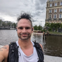 Selfie of Rob Kaper at Training (Tempo/Threshold Run) in Amsterdam