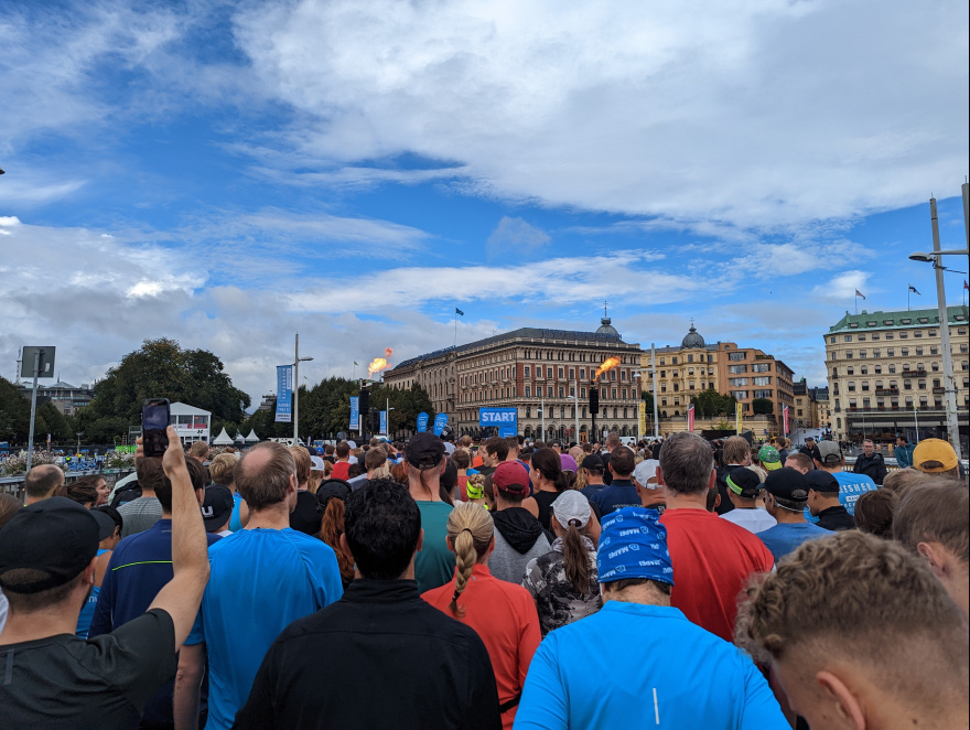 Stockholm Halvmarathon 2022 event impression