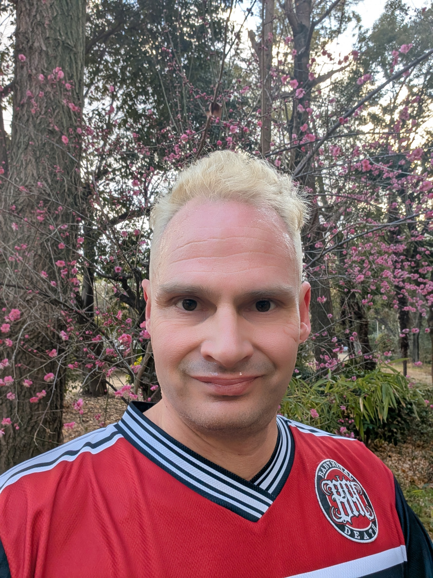 Selfie of Rob Kaper at Training (Easy Run) in Osaka