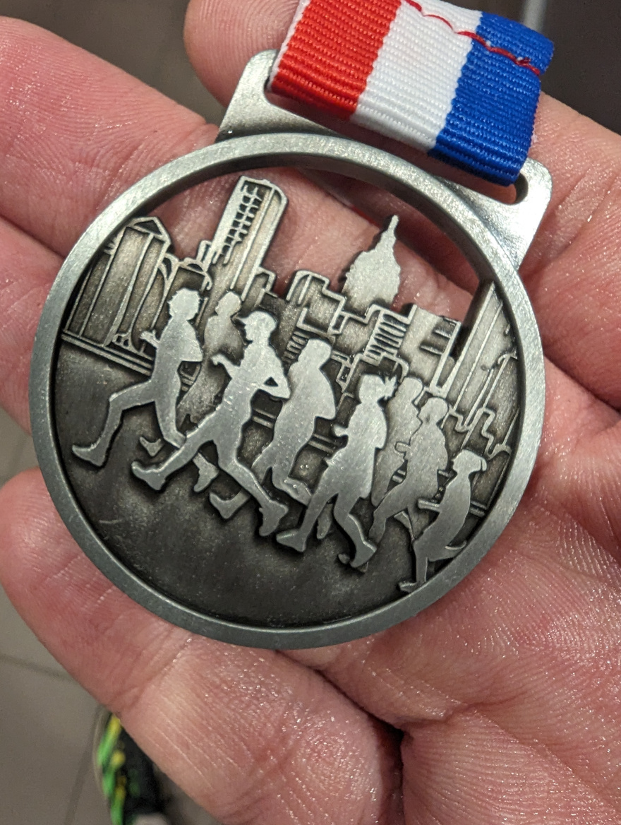 Stratenloop 2023 medal