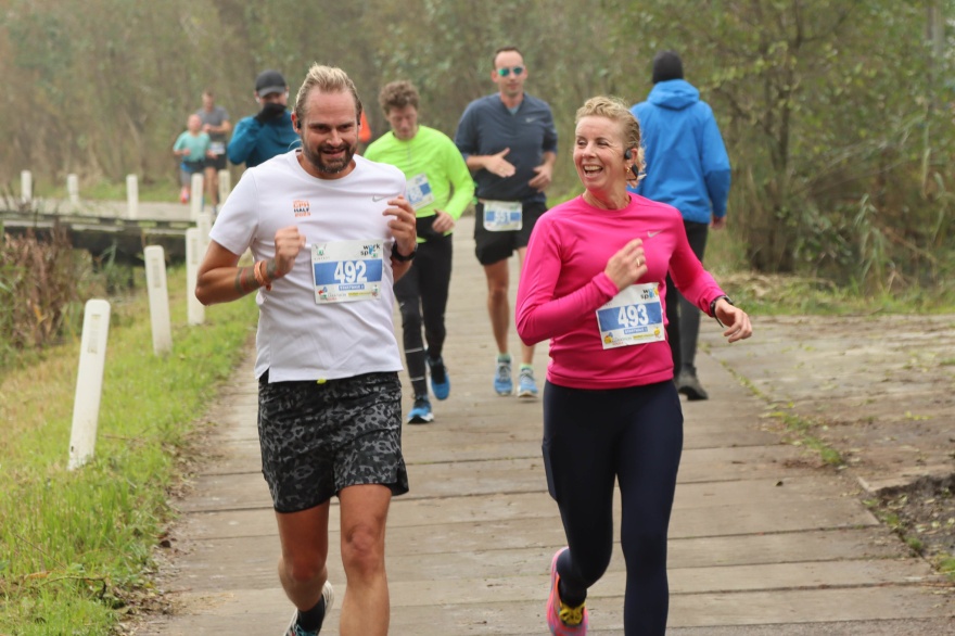 Rob Kaper running Halve Marathon Gouda 2023