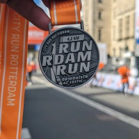 City Run 2023 medal