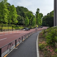 Training (Easy Run) in Minato scenery