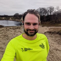 Selfie of Rob Kaper at Training (Easy Run) in Schouwen-Duiveland
